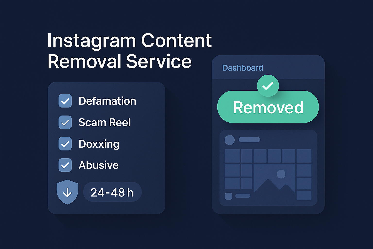 The four official routes to get someone's Instagram account, post, photo or username removed